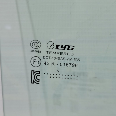 Стекло двери задний правый Kia Cerato 3 поколение (YD), 2013 - 2020