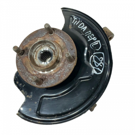 Поворотный кулак передний левый Nissan Tiida 1 поколение (C11), 2004 - 2014