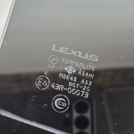 Стекло двери задний правый Lexus LX470 2 поколение (J100), 1998 - 2007